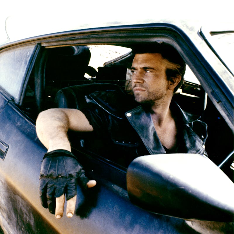 American actor Mel Gibson on the set of Mad Max 2: The Road Warrior written and directed by George M...