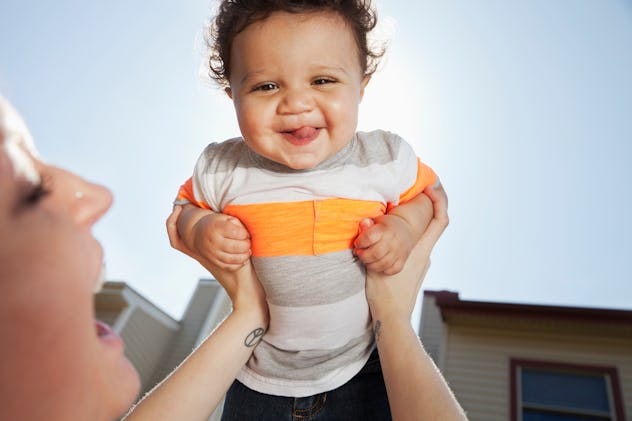 baby boy in the sunshine in a round up of disney boy names