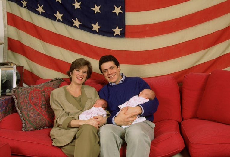 Portrait of married couple, lawyer Kerry Kennedy and Assistant Secretary of Housing & Urban Developm...