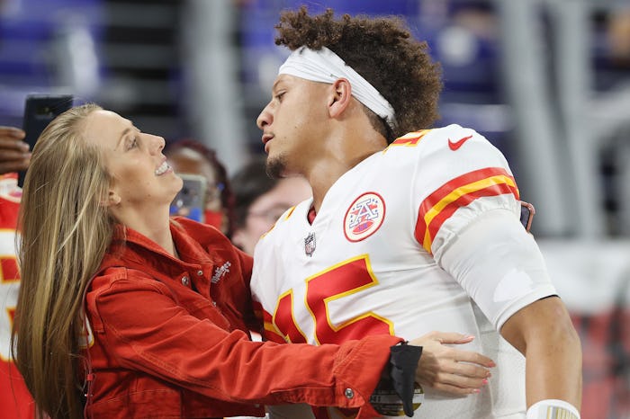 Patrick Mahomes shares Sterling, 1, with wife Brittany Matthews.