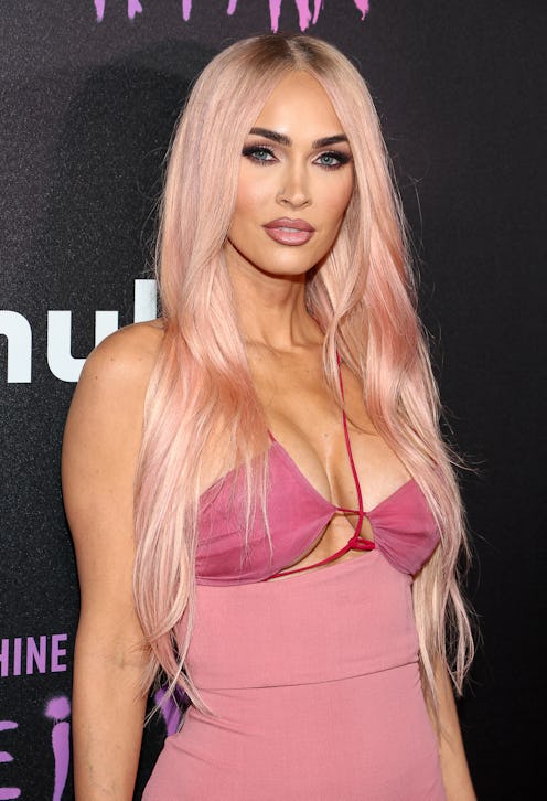 Megan Fox's nail artist shared a photo of the actor's aura nails.