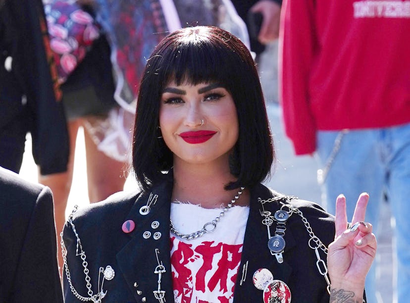 Demi Lovato told 'Entertainment Tonight' that "having a family" is on their bucket list.