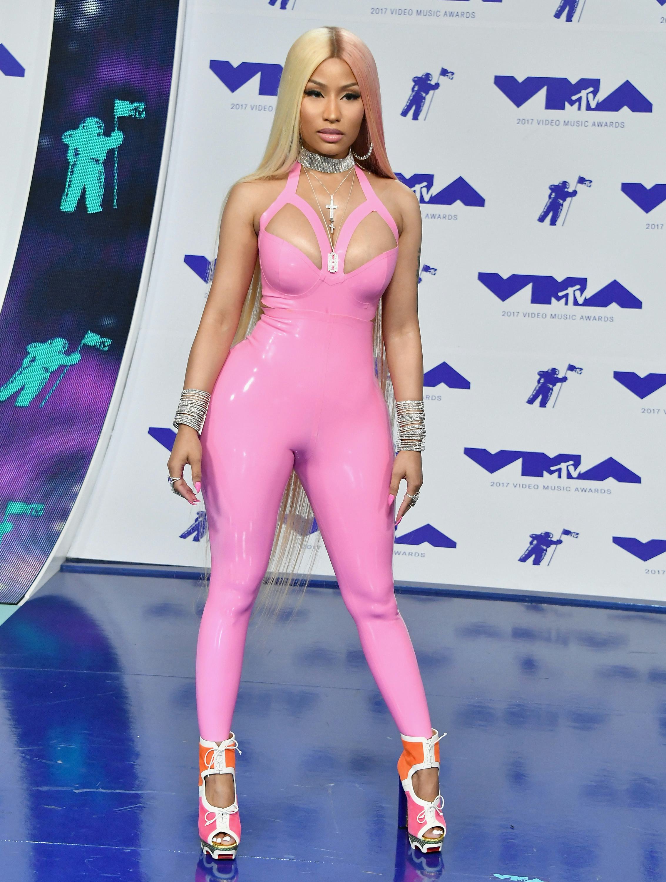 Rapper Nicki Minaj attends the 2017 MTV Video Music Awards at The Forum on August 27, 2017 in Inglew&hellip;