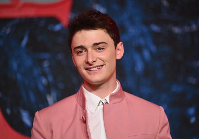 US actor Noah Schnapp attends "Stranger Things" season 4 premiere at Netflix Brooklyn in New York Ci...