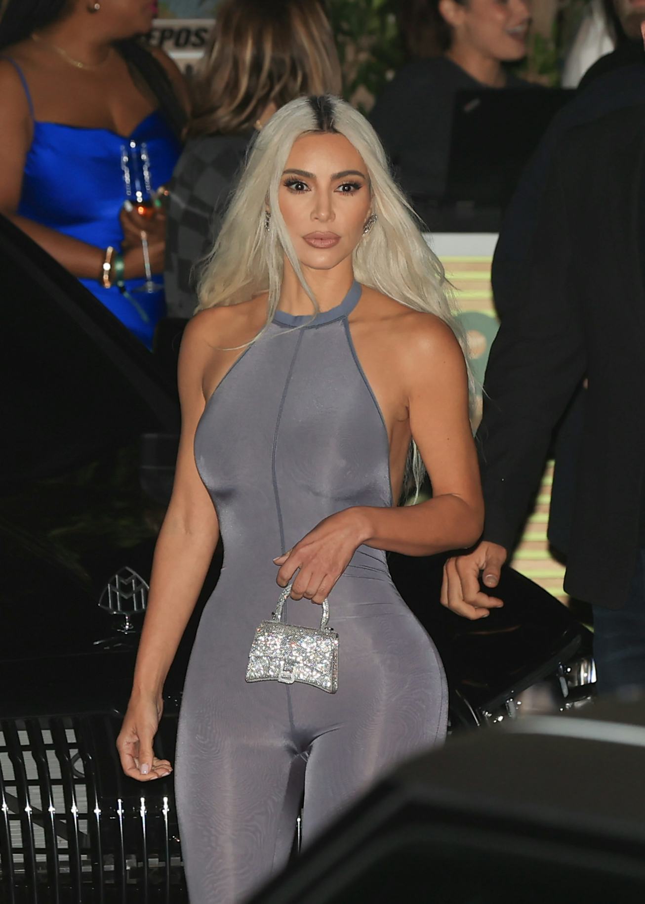 LOS ANGELES, CA - AUGUST 18: Kim Kardashian is seen on August 18, 2022 in Los Angeles, California. (...