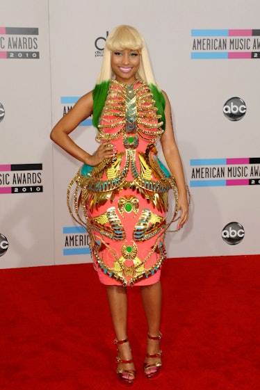 Nicki Minaj attends 2010 American Music Awards