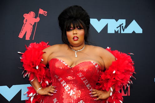 NEWARK, NEW JERSEY - AUGUST 26: Lizzo attends the 2019 MTV Video Music Awards at Prudential Center o...