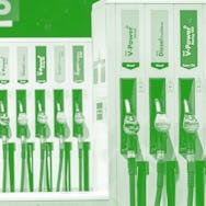 19 August 2022, Bavaria, Munich: Gas pumps are seen at a gas station. Drivers in southern Germany in...