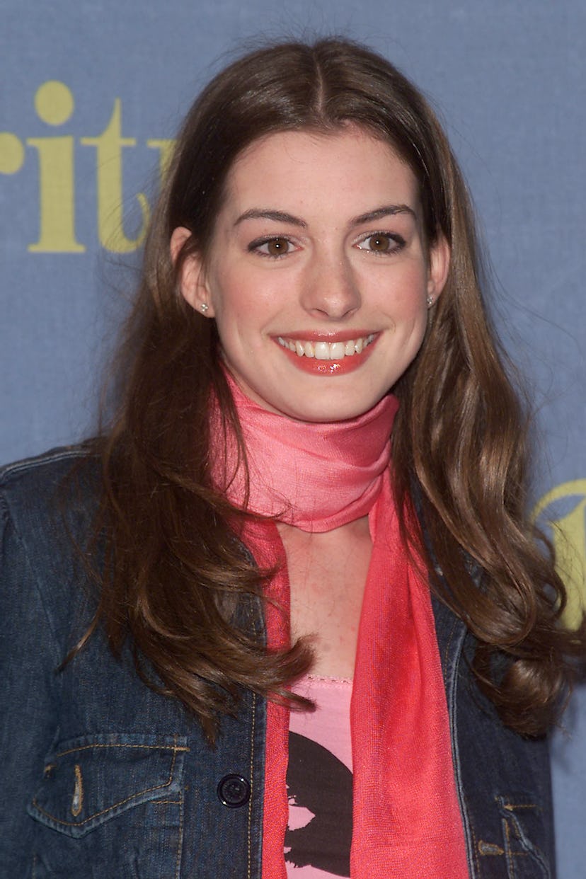 Actress Anne Hathaway in 2001