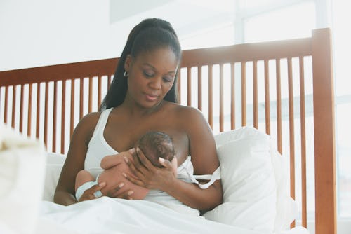 Powerful images like this one of a Black mother breastfeeding over an inclusivity that's been largel...