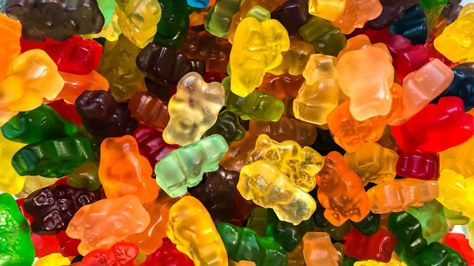 delicious fun gummy bear pattern