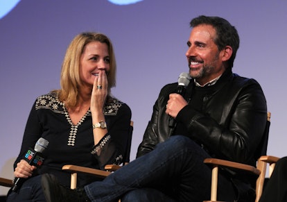 AUSTIN, TX - March 14: (LR) Nancy Carell and Steve Carell attend TBS Q&A "Angie Tribeca" P...