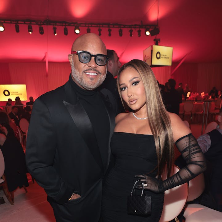 Israel Houghton and wife Adrienne Bailon. The two just secretly welcomed a baby boy via surrrogate.