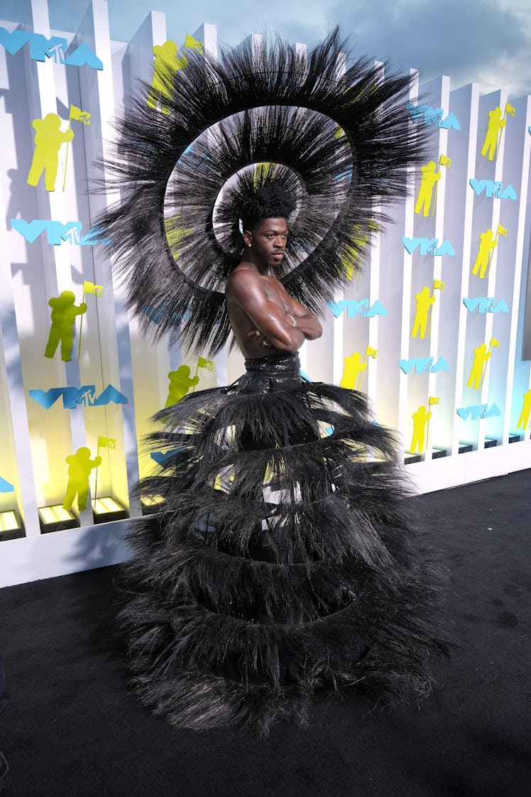 Lil Nas X attends the 2022 MTV VMAs