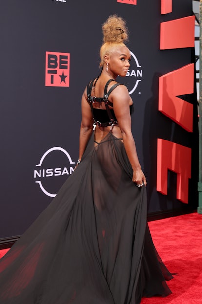 Janelle Monáe attends the 2022 BET Awards at Microsoft Theater on June 26, 2022