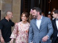 Jennifer Lopez sang a new song for Ben Affleck at their wedding.