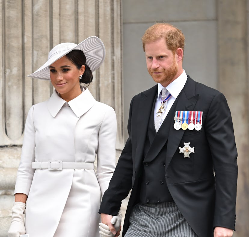 Meghan Markle seeming addressed the rumors that she and Prince Harry are making a documentary.