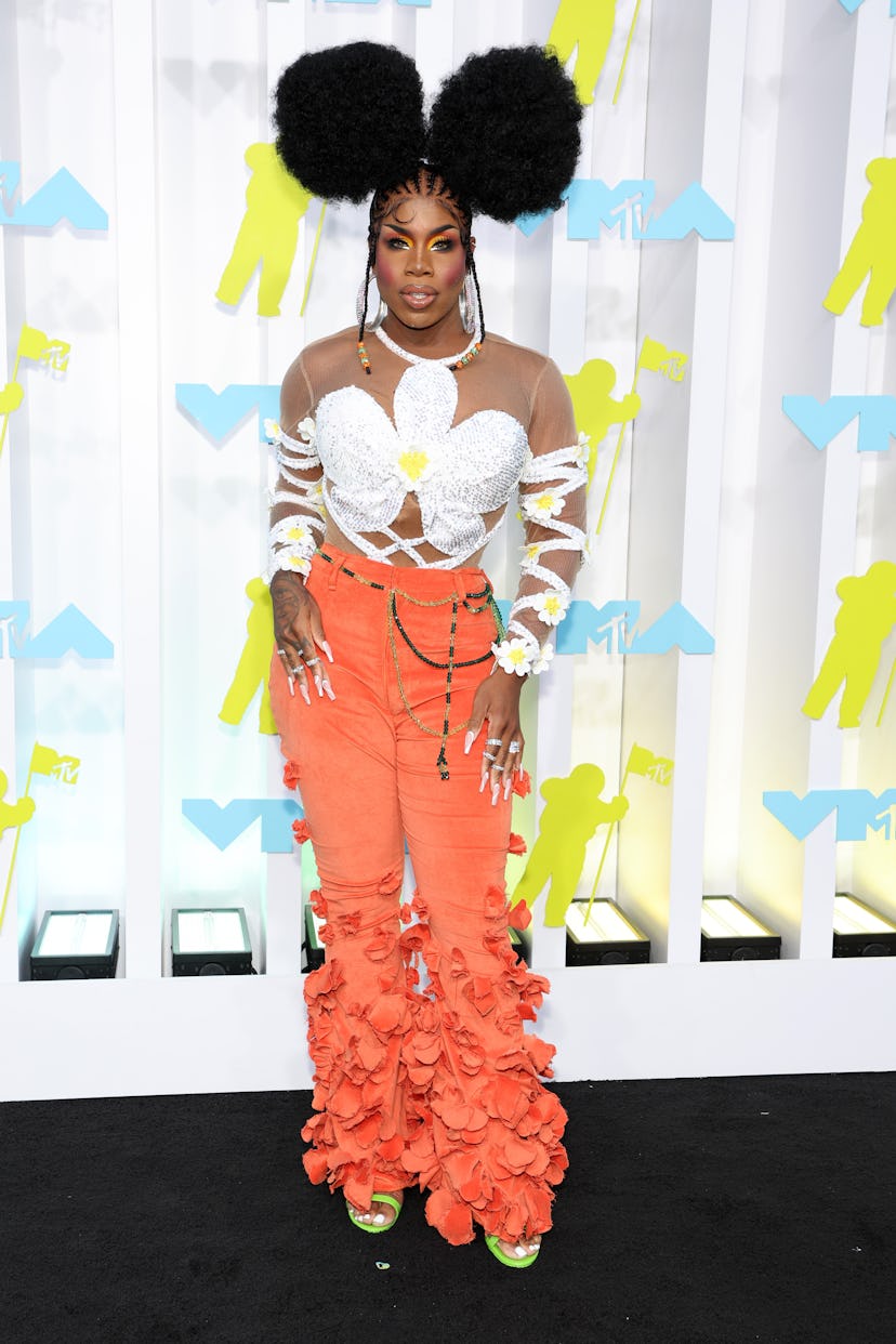 Monet X Change attends the 2022 MTV VMAs at Prudential Center on August 28, 2022 in Newark, New Jers…