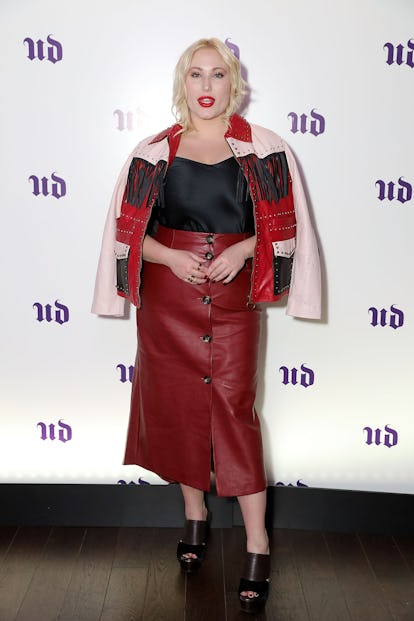 Hayley Hasselhoff attends the Urban Decay Collection Launch at The Curtain on February 15, 2018 in L...