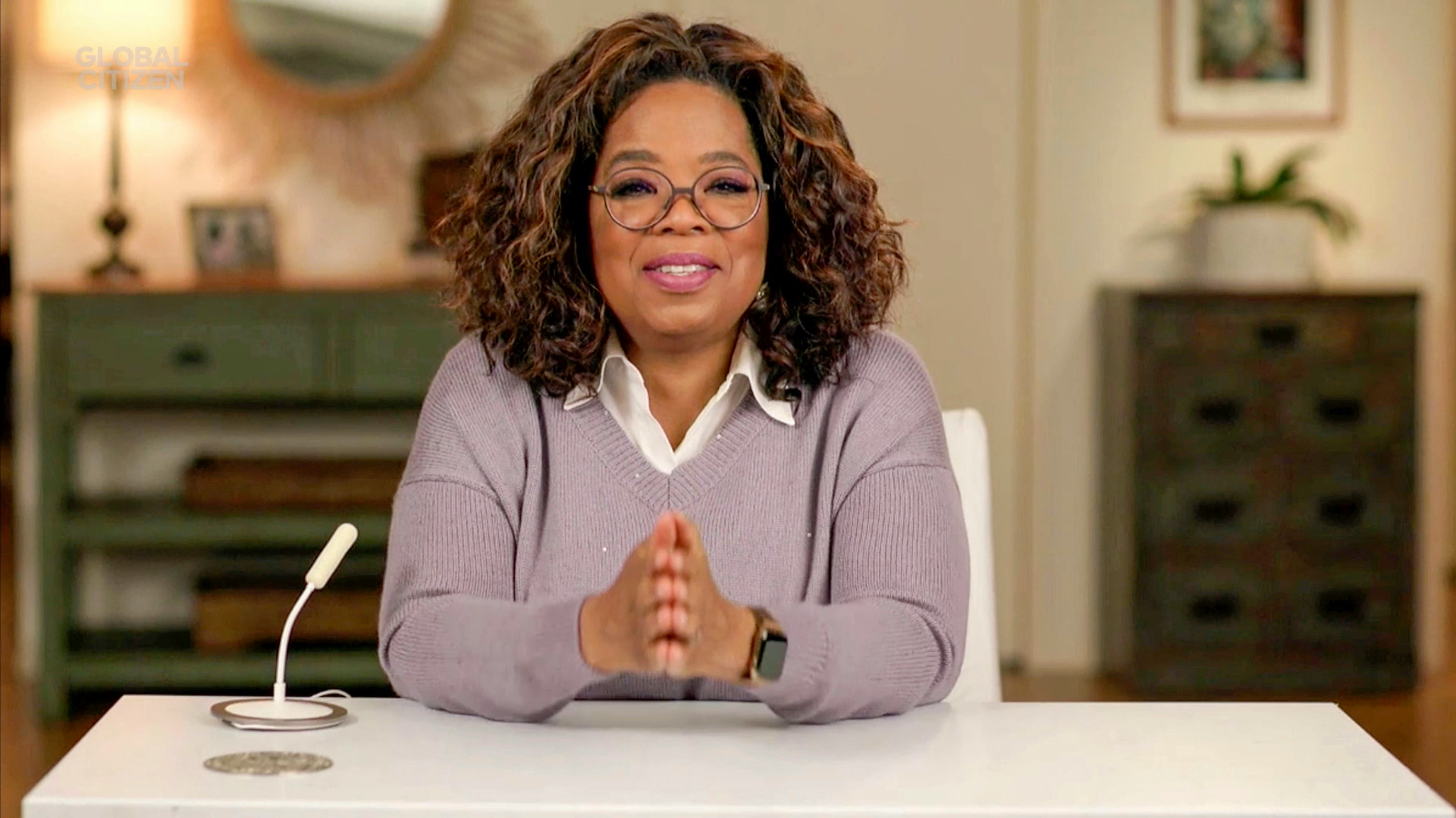 Oprah Winfrey during Global Citizen Prize Awards Special Honoring Changemakers In 2020 Shaping The &hellip;