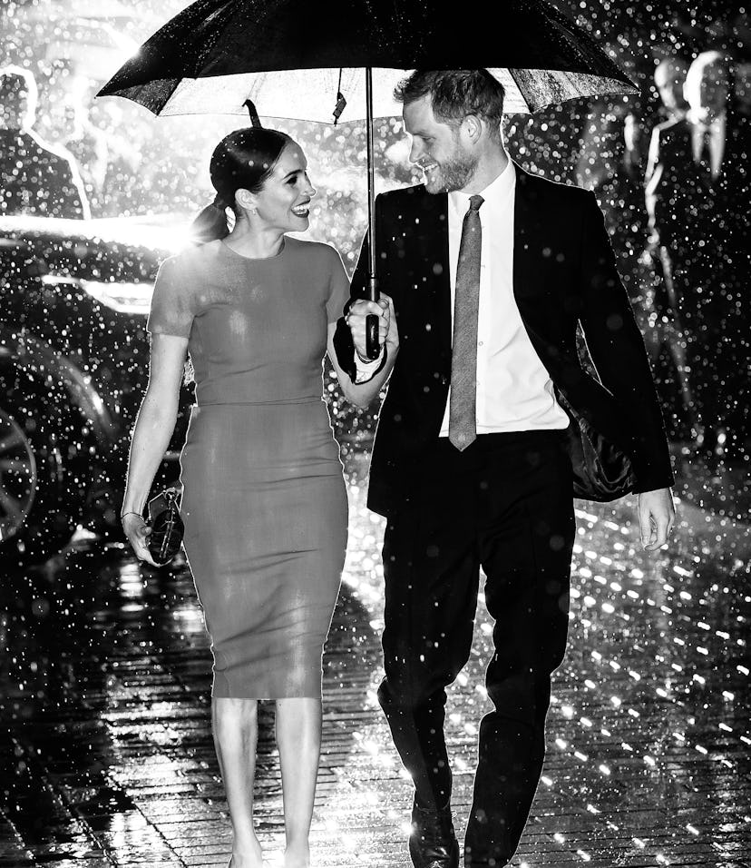 LONDON, ENGLAND - MARCH 05: (EDITORS NOTE: This image has been converted to black and white) Prince ...