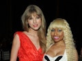 NEW YORK - DECEMBER 02:  Taylor Swift and Nicki Minaj attend the Billboard's Sixth Annual Women in M...