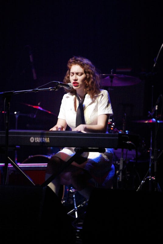UPPER DARBY, PA - OCTOBER 9: Regina Spektor opens for The Strokes October 9, 2003 at the Tower Theat...