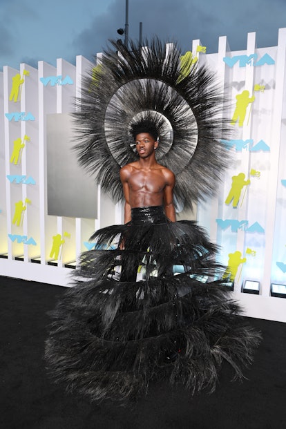 Lil Nas X attends the 2022 MTV VMAs at Prudential Center on August 28, 2022 in Newark, New Jersey. 