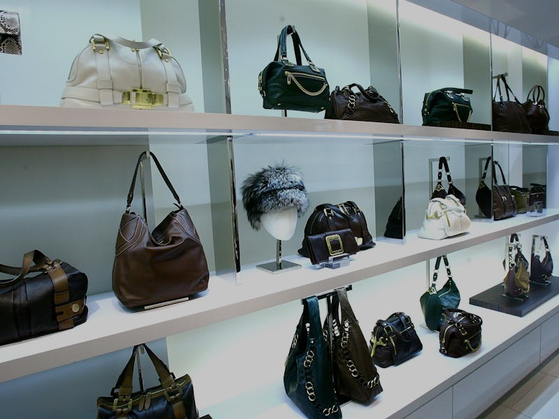 NEW YORK - DECEMBER 10: Merchandise is on display at the Michael Kors store opening at 101 Prince S...