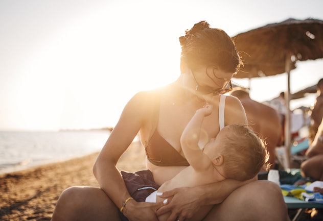for breastfeeding photos with your baby, share these captions