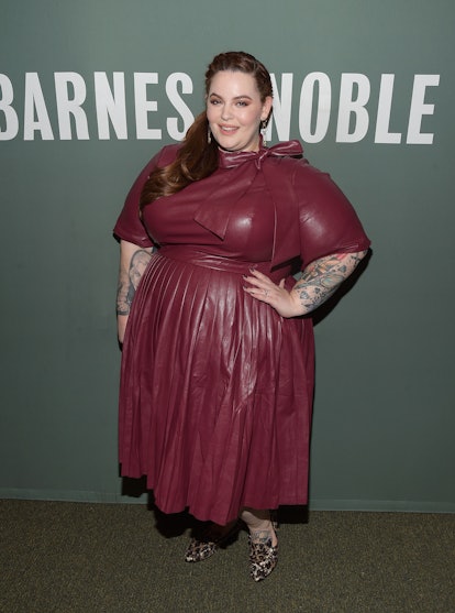 Tess Holiday signs copies of her new book "Not So Subtle Art of Being A Fat Girl: Loving the Skin Yo...