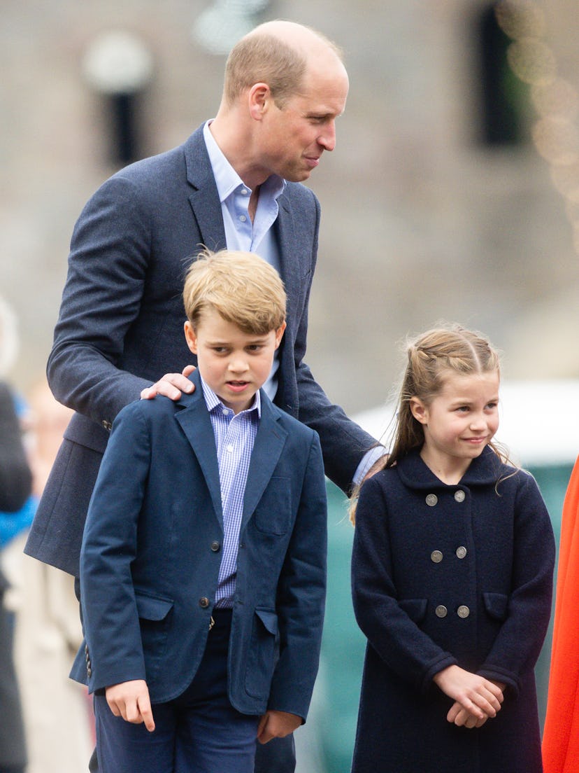 Prince William had Princess Charlotte's back.