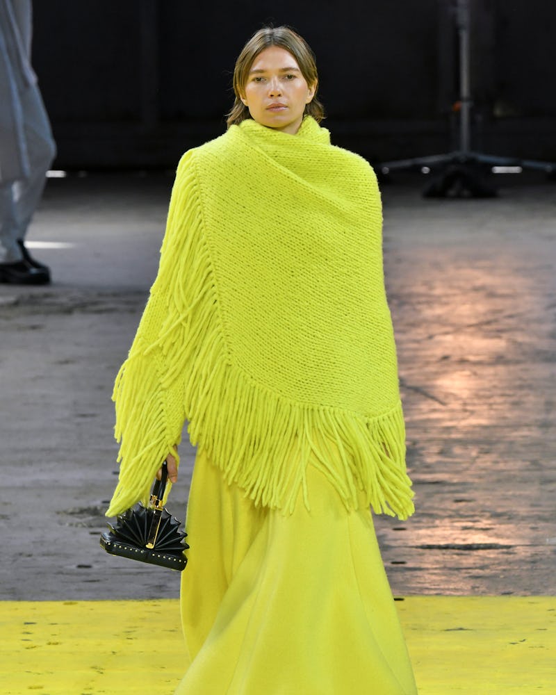 Gabriela Hearst neon runway look