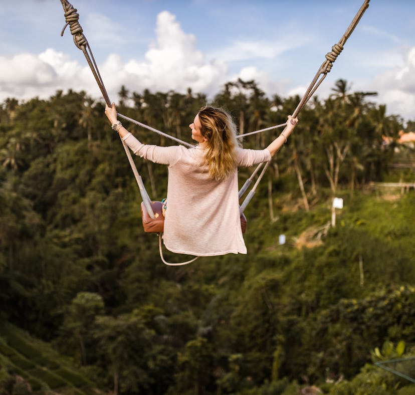 The Bali Swing is where to travel for a month alone, according to experts.