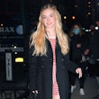 NEW YORK, NEW YORK - JANUARY 19: Sydney Sweeney is seen out and about on January 19, 2022 in New Yor...