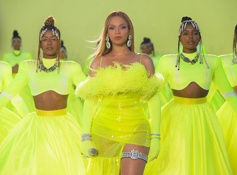 On "Energy," a track from Beyoncé's latest album, 'Renaissance,' the singer gets political.