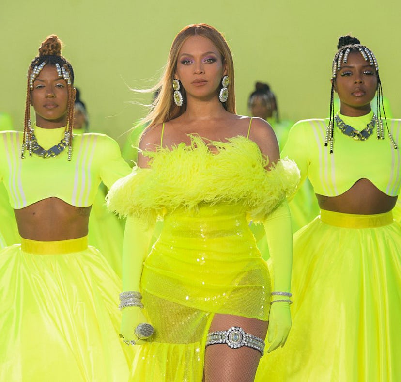 On "Energy," a track from Beyoncé's latest album, 'Renaissance,' the singer gets political.