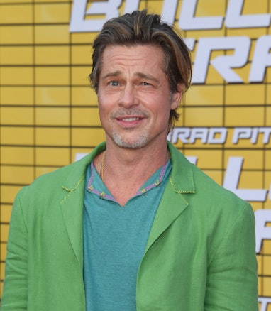 LOS ANGELES, CALIFORNIA - AUGUST 01: Brad Pitt attends the Los Angeles Premiere Of Columbia Pictures...