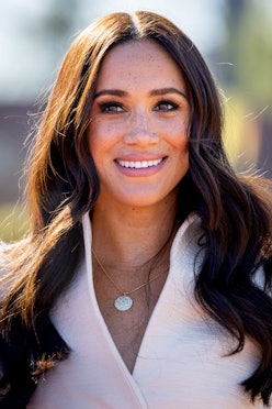 THE HAGUE, NETHERLANDS - APRIL 17: Meghan, Duchess of Sussex attends day two of the Invictus Games 2...