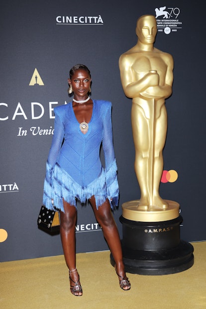 VENICE, ITALY - AUGUST 30: Jodie Turner-Smith attends the Cinecittà And Academy Of Motion Picture, A...