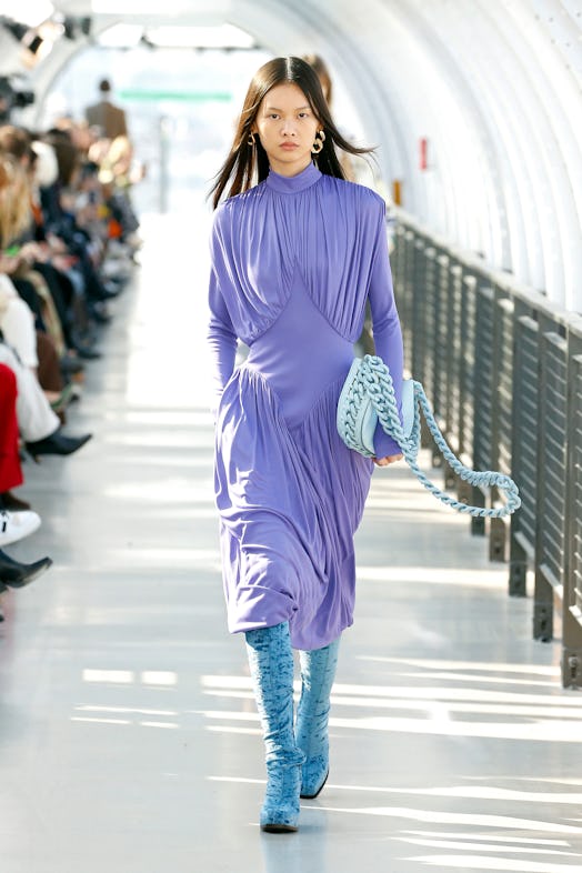 A model walks the runway for Stella McCartney Womenswear Fall/Winter 2022-2023