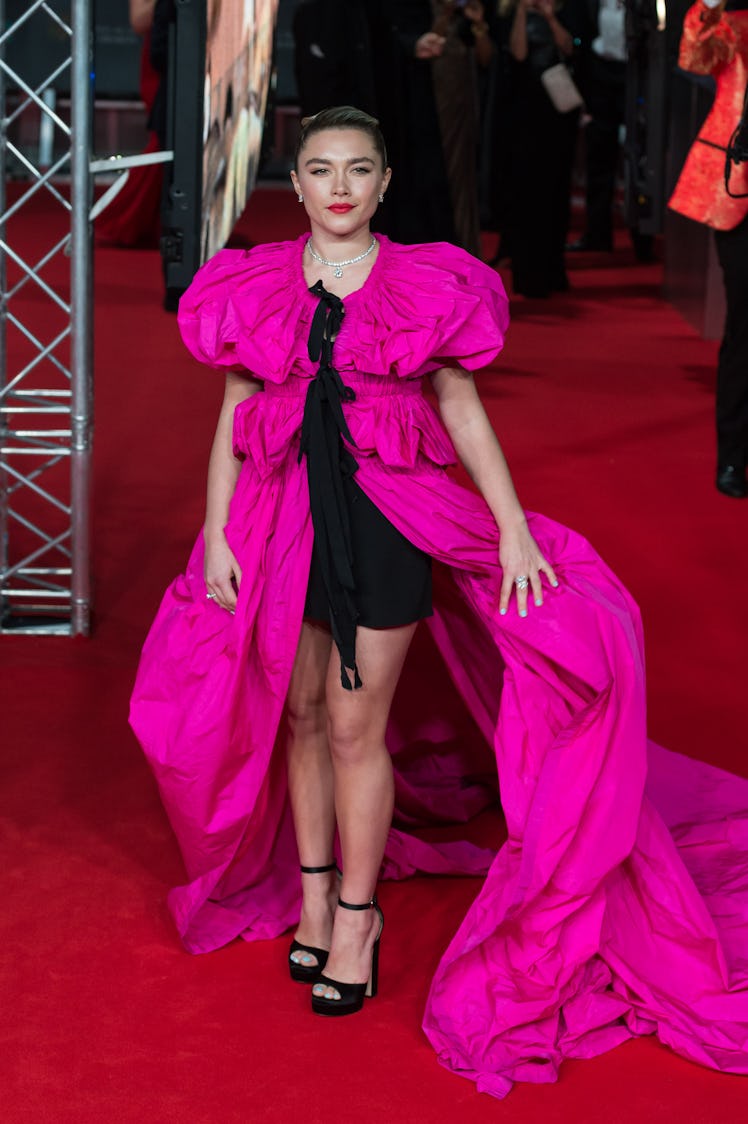 Florence Pugh attends the EE British Academy Film Awards 
