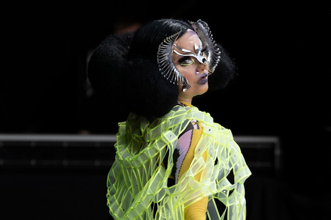 TRONDHEIM, NORWAY - JULY 30: Bjork performs onstage during Olavsfest 2022 on July 30, 2022 in Trondh...