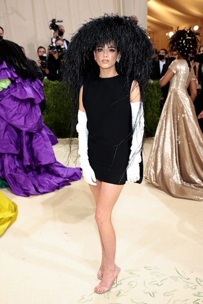 Dixie D'Amelio attends The 2021 Met Gala Celebrating In America: A Lexicon Of Fashion at Metropolita...
