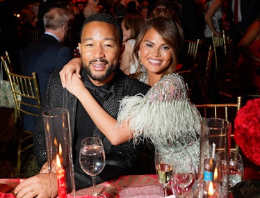 John Legend and Chrissy Teigen attend City Harvest Presents The 2022 Gala: Red Supper Club at Cipria...