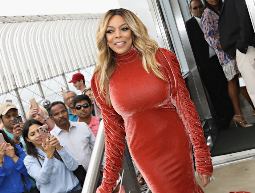 NEW YORK, NY - SEPTEMBER 18:  Wendy Williams poses for a photo on the observation deck after taking ...