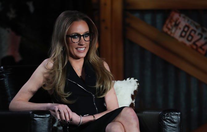 DALLAS, TX - FEBRUARY 22: Kat Timpf speaks during Fox News Channel's "Gutfeld!" Live In Dallas at Gi...