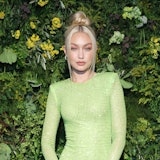 Gigi Hadid attends the British Vogue X Self-Portrait Summer Party at Chiltern Firehouse on July 20, ...