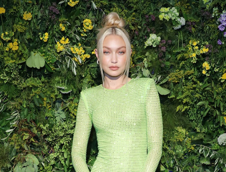 Gigi Hadid attends the British Vogue X Self-Portrait Summer Party at Chiltern Firehouse on July 20, ...