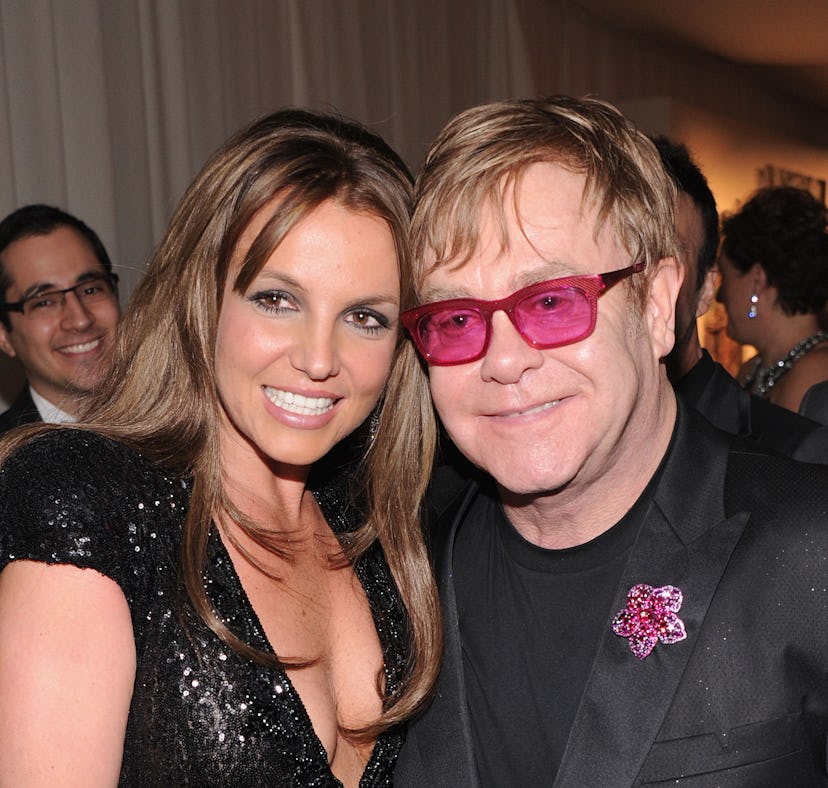Britney Spears and Elton John will drop a song together called "Hold Me Closer."